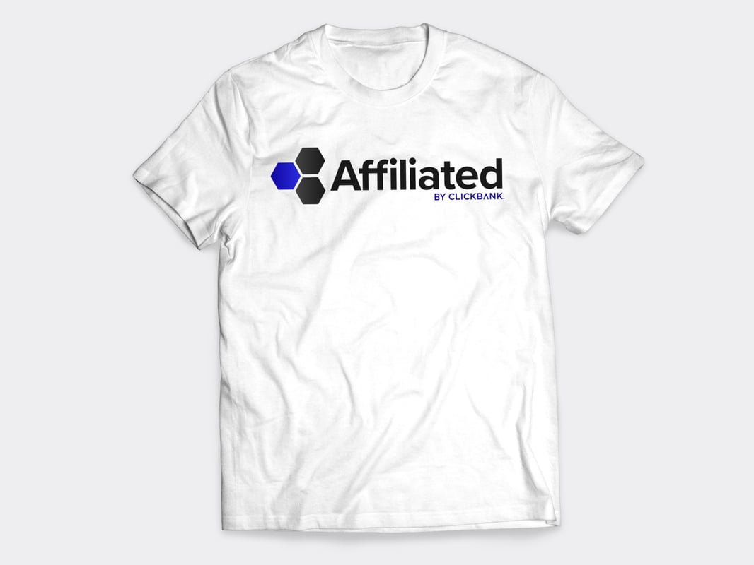 ClickBank Unisex White Affiliated T-Shirt - image1