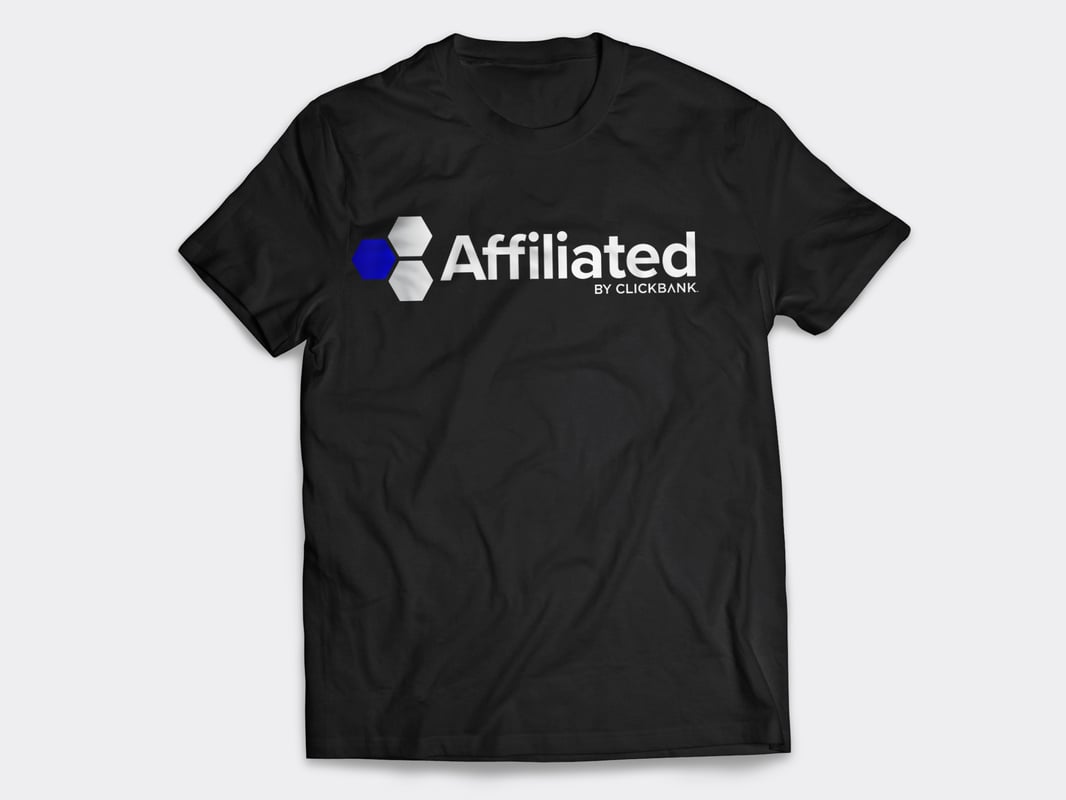 ClickBank Unisex Black Affiliated T-Shirt - image1