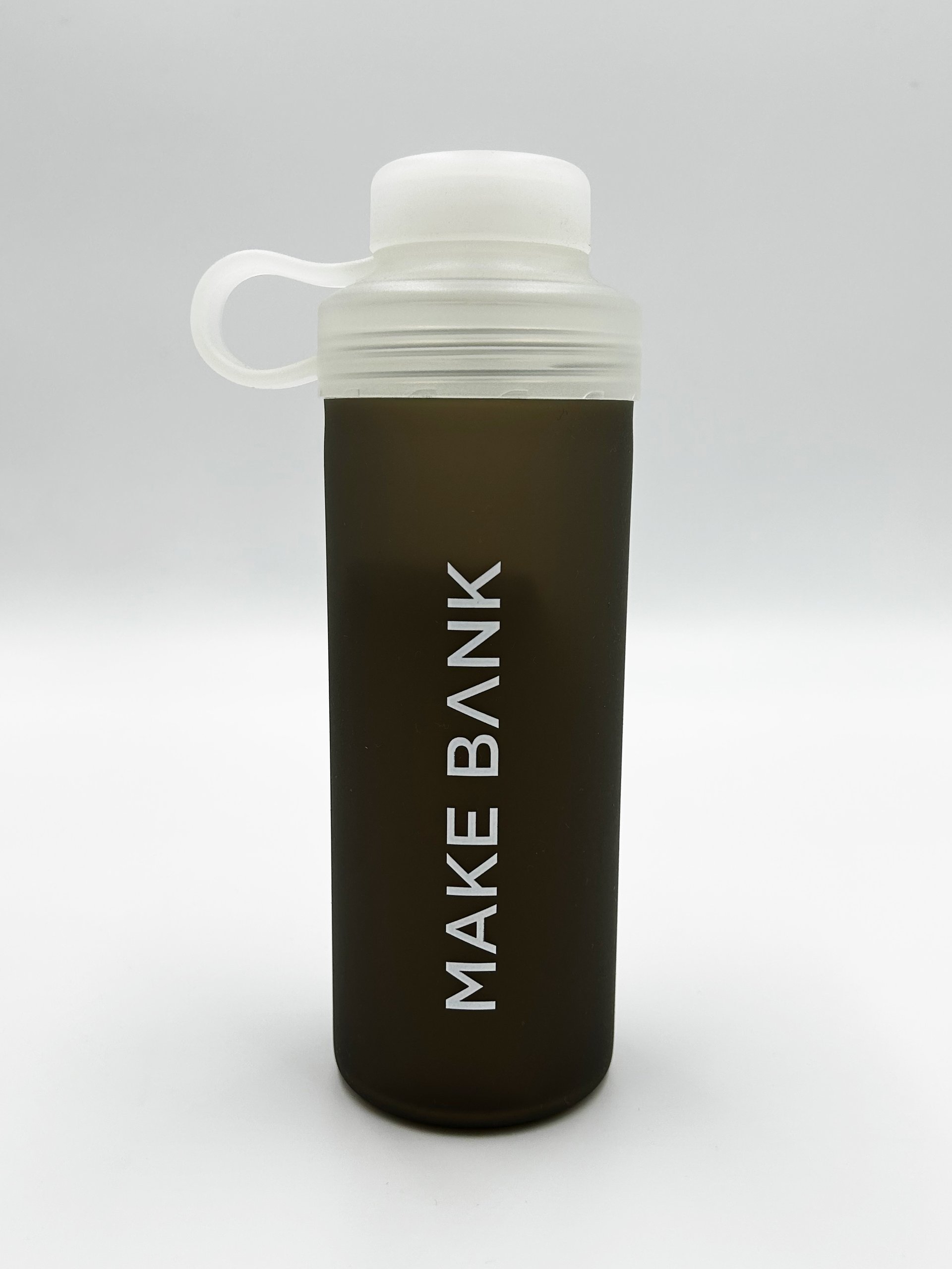 ClickBank White/Gray Make Bank Water Bottle