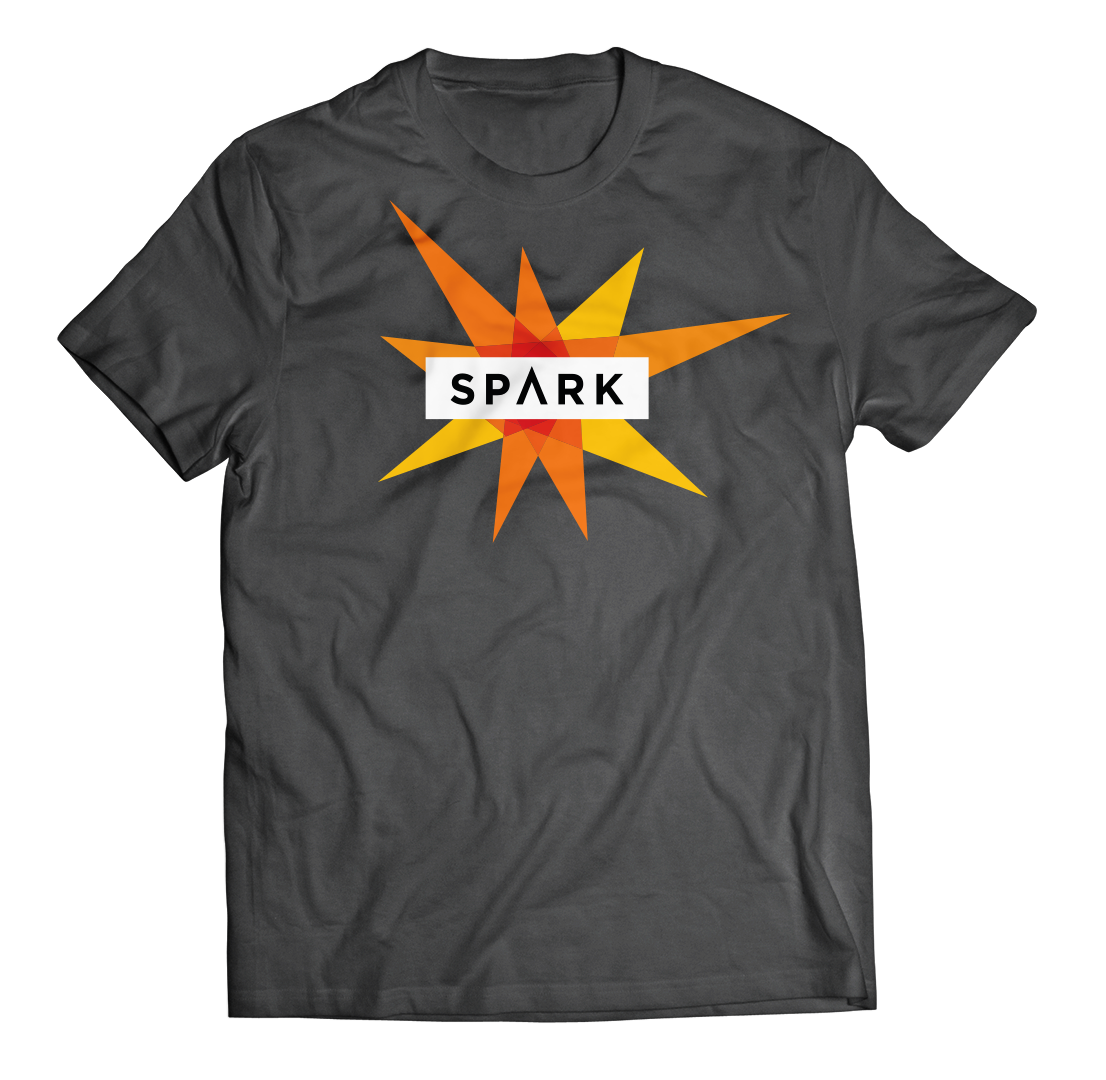 ClickBank Mens Star Logo Spark Tee