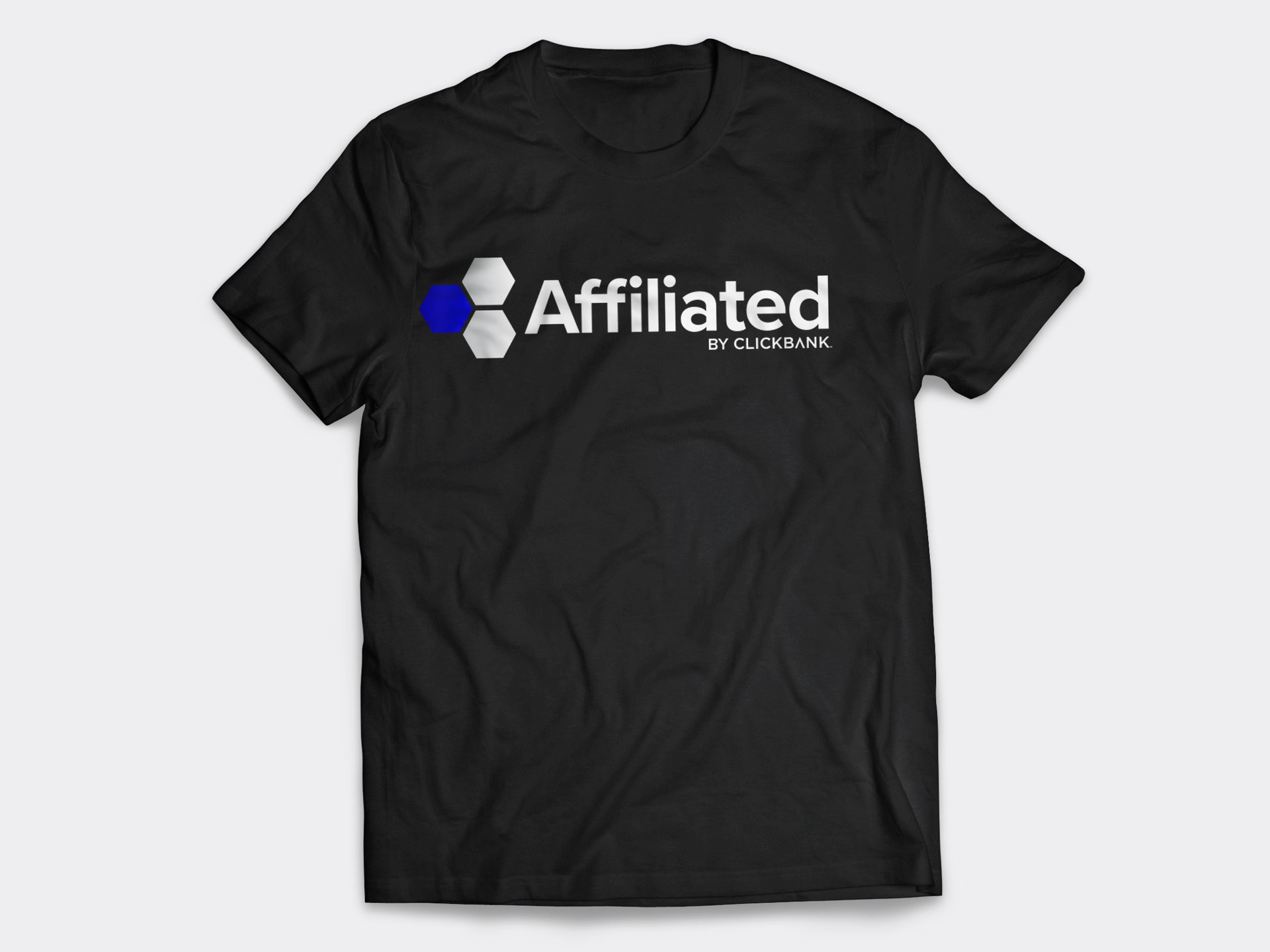 ClickBank Unisex Black Affiliated T-Shirt